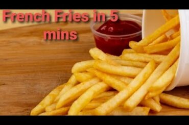 How to Make Crispy French fries Recipe|Homemade perfect French Fries Recipe|McDonalds French fries.