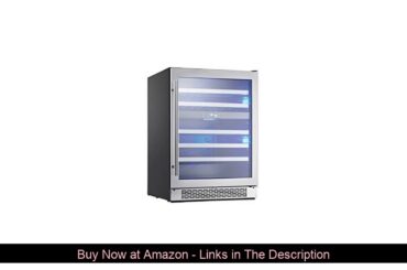 ☘️ Zephyr PRW24C02AG 24 Inch Built-In and Freestanding Wine Cooler