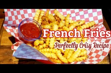 Perfect Crispy French Fries Recipe | ASMR