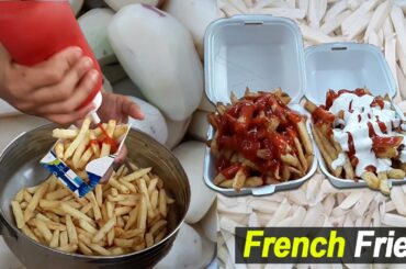 Famous Crispy French Fries| Restaurant Style French Fries | Aloo Finger Chips | Spicy Potato Recipe