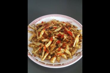 How to make Masala Crispy French Fries Recipe II Aloo Finger Chips I French Fries Restaurant Style