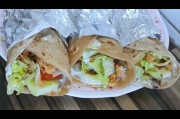 Chicken Roll Paratha | Chicken Paratha Roll Recipe | How to Make Chicken Roll Paratha