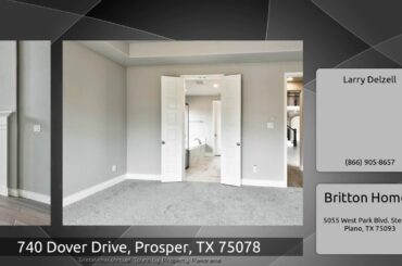 740 Dover Drive, Prosper, TX 75078