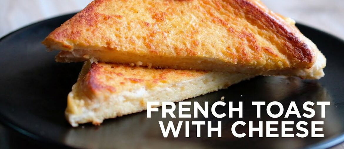 FRENCH TOAST WITH CHEESE | Korean Style Breakfast (EASY RECIPE)