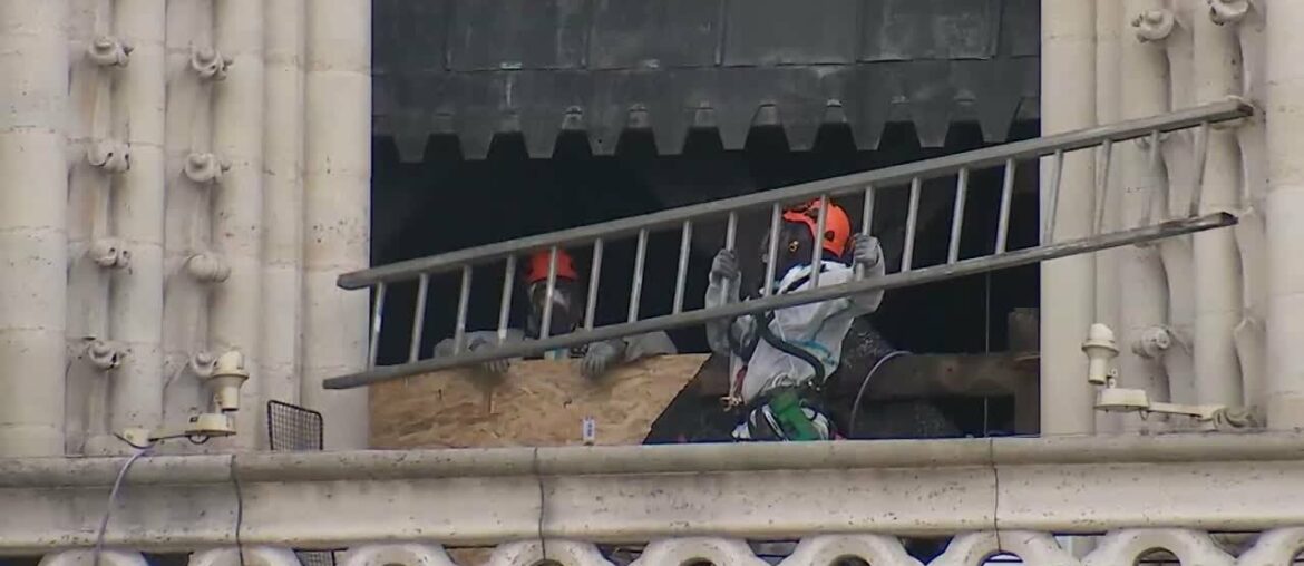 Notre Dame: after the blaze, coronavirus hampers reconstruction