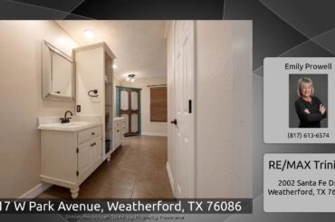 417 W Park Avenue, Weatherford, TX 76086