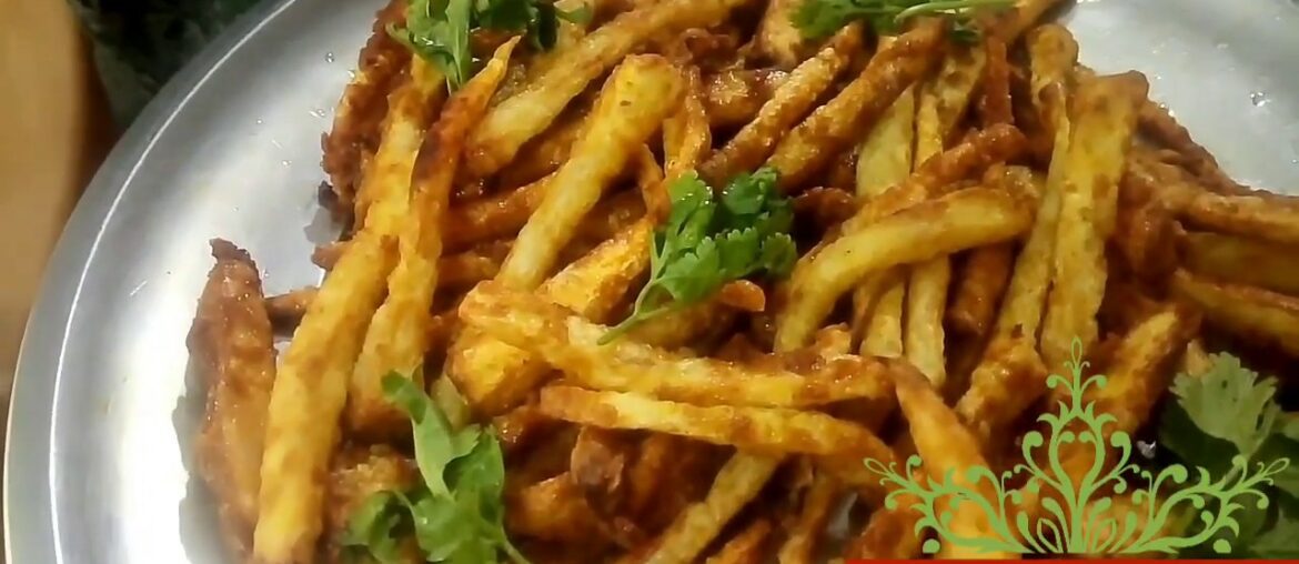 How to Make Crispy French Fries Recipe | Homemade Perfect French Fries Recipe |