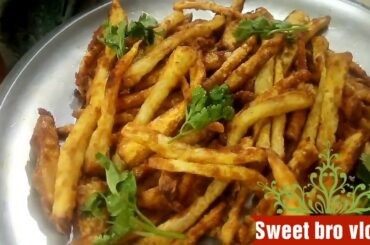 How to Make Crispy French Fries Recipe | Homemade Perfect French Fries Recipe |