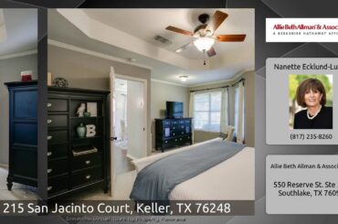 215 San Jacinto Court, Keller, TX 76248