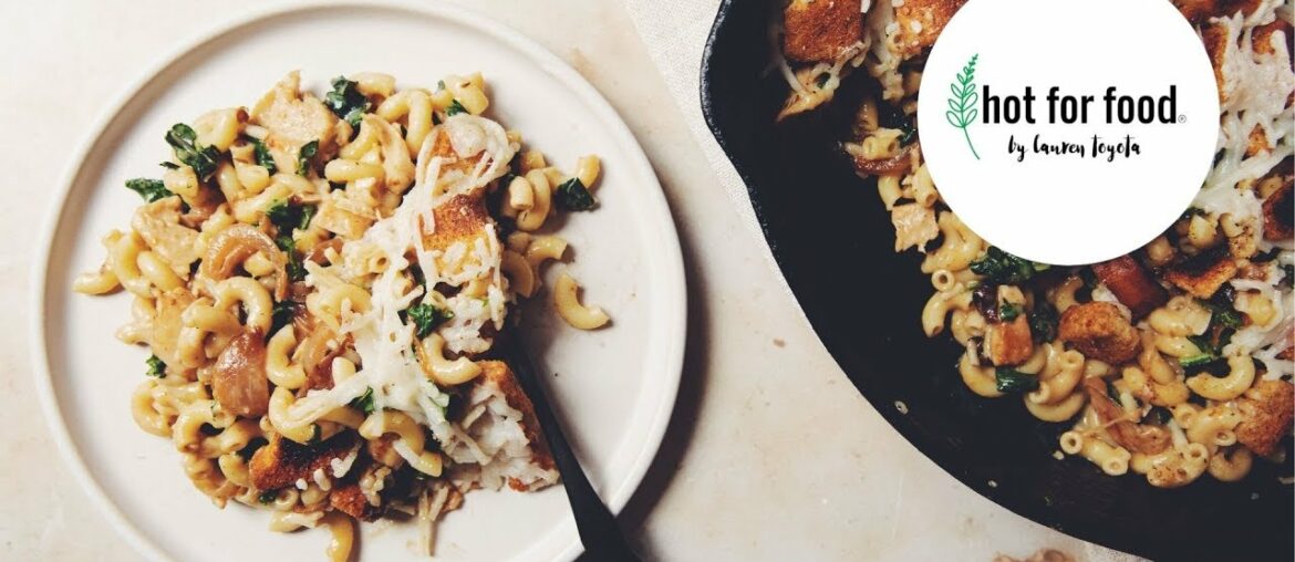 vegan french onion chicken casserole | RECIPE?! Ep #30 (hot for food) vegan french onion chicken casserole | RECIPE?! Ep #30 (hot for food)