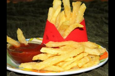 Crispy & Instant French Fries (Mc Donald's) Easy Recipe Of Potato French Fries - By Food Connection