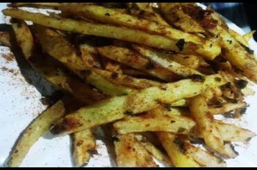 Masala French Fries Recipe || Aloo Finger Chips || French Fries Restaurant Style