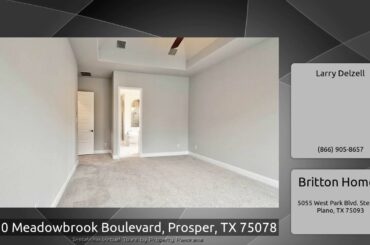 2720 Meadowbrook Boulevard, Prosper, TX 75078