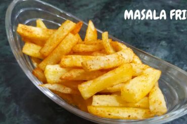 Masala French Fries Recipe | Cafe style fries at home for beginners | Easy Chef