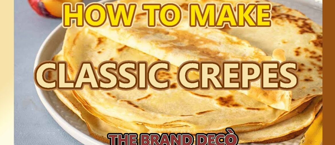 1 Minute Recipes: How to Make Crepes | French Crepes | Crêpes Françaises 1 Minute Recipes: How to Make Crepes | French Crepes | Crêpes Françaises