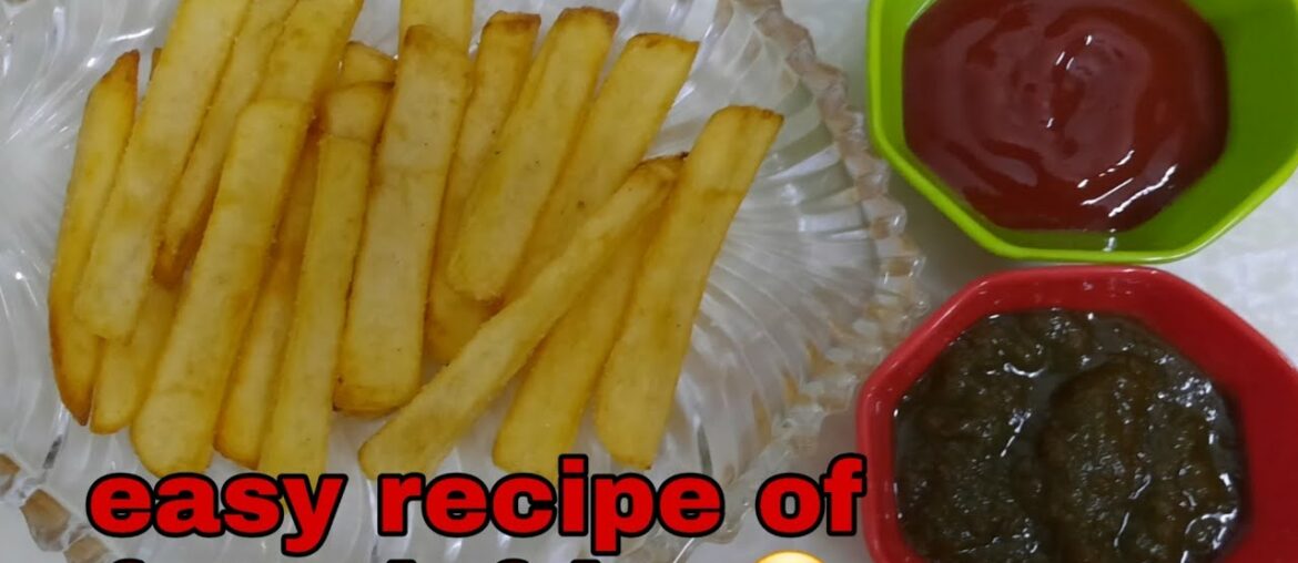 crispy french fries recipe/😋how to make crispy French fries at home/secrets of crispy French fries🤩