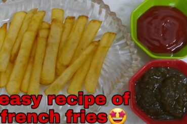 crispy french fries recipe/😋how to make crispy French fries at home/secrets of crispy French fries🤩