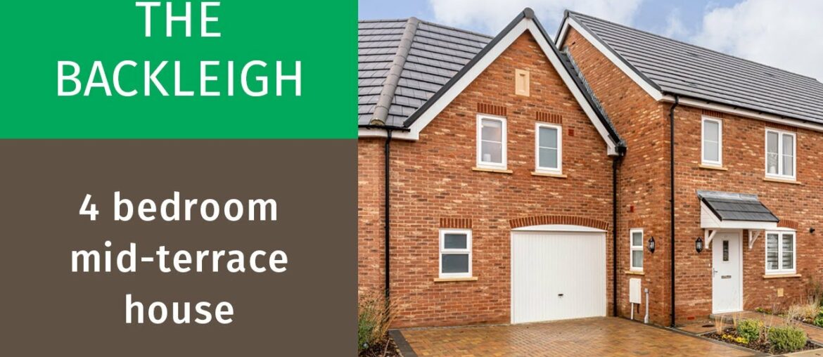 The Backleigh – 4 bedroom mid-terrace new home. The Backleigh - 4 bedroom mid-terrace new home.