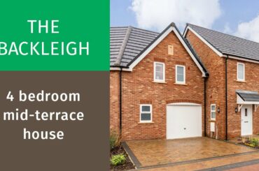 The Backleigh - 4 bedroom mid-terrace new home.