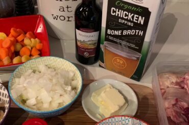 Quarantine Cooking Episode 1 - Coc Au Vin Recipe