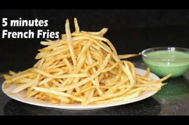 #frenchfries French Fries  | Recipe In Hindi  | How To Make It Easy Way  | With different desi style