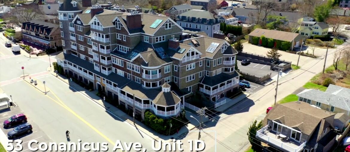 Luxurious condo located in the heart of Jamestown, RI with captivating views of Narragansett Bay .