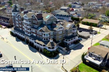 Luxurious condo located in the heart of Jamestown, RI with captivating views of Narragansett Bay .