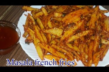 Masala french fries Recipe. Crispy potato finger chips special Ramazan