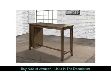 ⭐️ Hillsdale Furniture Spencer dining set, 5 Piece, Dark Espresso (Wire brush)