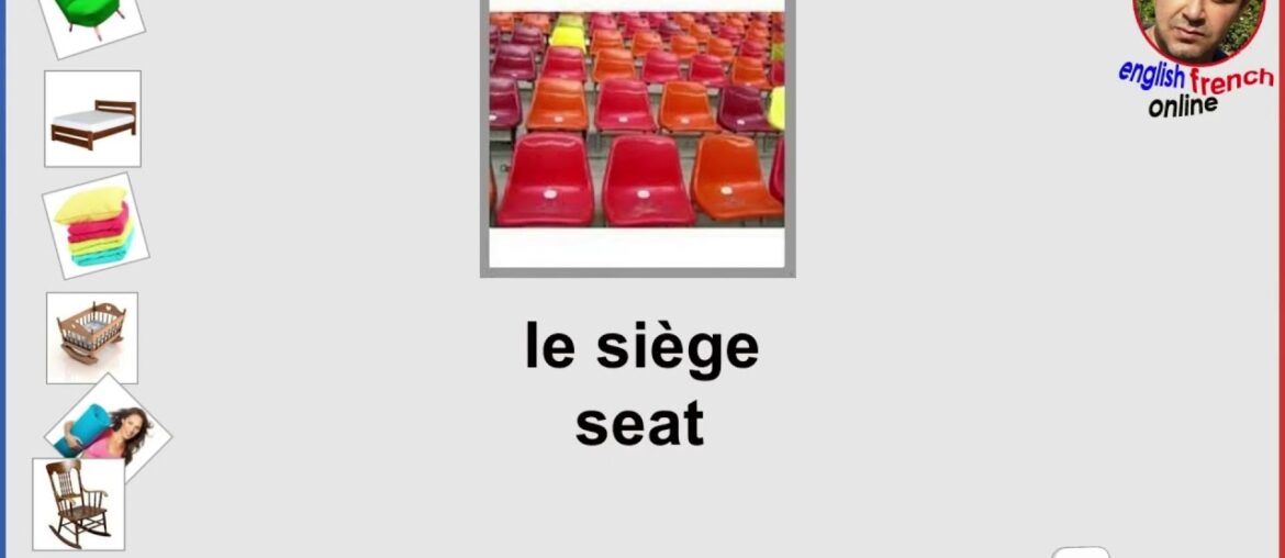 LEARN FRENCH - FURNITURE