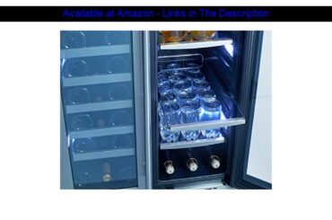 ❎ Zephyr Presrv Dual Zone Wine & Beverage Cooler with Glass French Door. 24 Inch 5.15 cu. ft. Refri