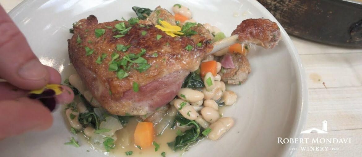 Making Duck Cassoulet with Winery Chef Jeff Mosher Making Duck Cassoulet with Winery Chef Jeff Mosher