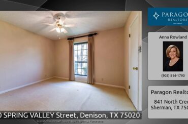 400 SPRING VALLEY Street, Denison, TX 75020