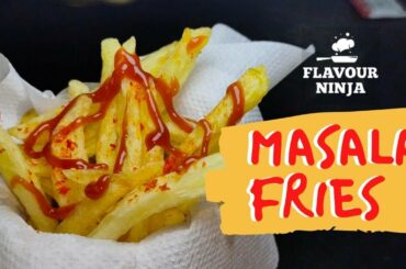 Masala Fries | Crispy French Fries Recipe | Homemade perfect french fries | Home made finger chips!!