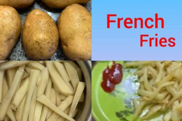 Potato French fries | lock down recipe|soundarya homemaker