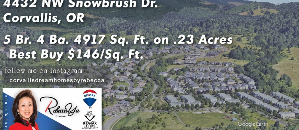 4432 NW Snowbrush Dr. Corvallis, OR