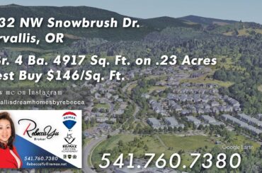 4432 NW Snowbrush Dr. Corvallis, OR