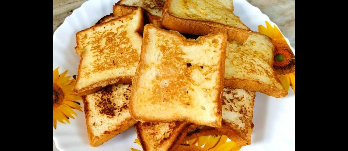 FRENCH TOAST || FOR BREAKFAST || QUICK & EASY RECIPE || BOMBAY TOAST || SANS FOOD TUBE ||