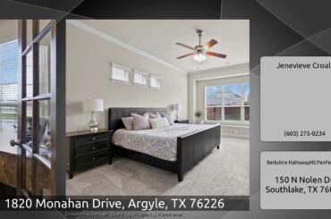 1820 Monahan Drive, Argyle, TX 76226