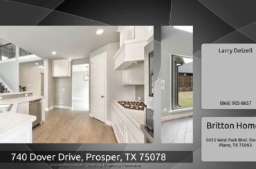 740 Dover Drive, Prosper, TX 75078