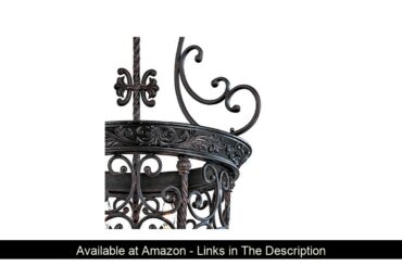 ☄️ French Scroll Rubbed Bronze Foyer Chandelier 22 1/2 Wide Rustic Country Iron 9-Light Fixture for