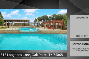 9512 Longhorn Lane, Oak Point, TX 75068