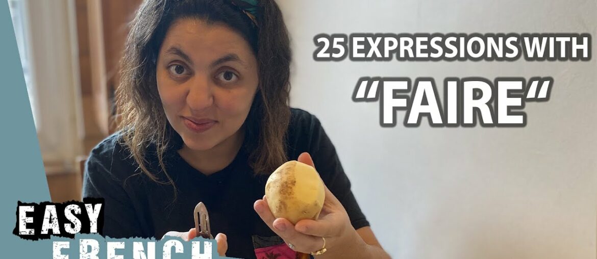 French people's favorite verb: FAIRE | Super Easy French 70