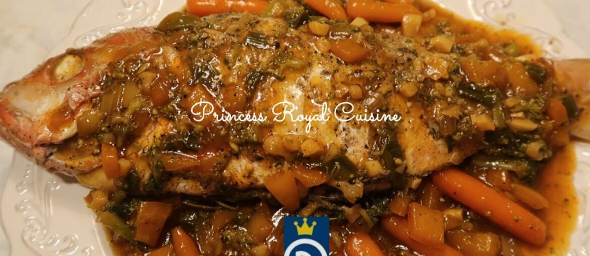 Sous Vide Red Snapper | French Sous Vide cooking | Seafood Recipe | Princess Royal Cuisine