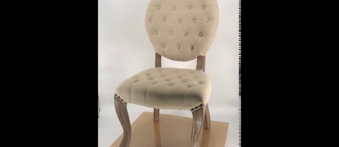 Sendy Furniture IW 126 French Style Classical Dining Chair without arm