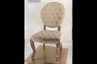 Sendy Furniture IW 126 French Style Classical Dining Chair without arm