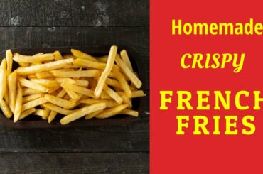 Lock Down Recipe by Husband -  Crispy French Fries | Perfect Restaurant Style Finger Chips | Snacks