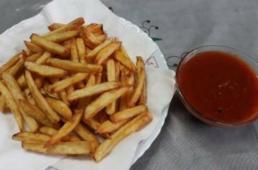Homemade Crispy French fries|How to Make Crispy French Fries Recipe|Bengali|Nargis RannaGhor