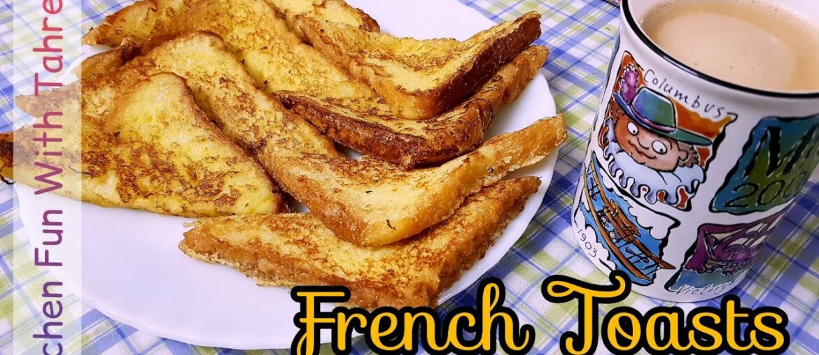French Toasts | Healthy Breakfast Recipe | How to make French Toasts easily