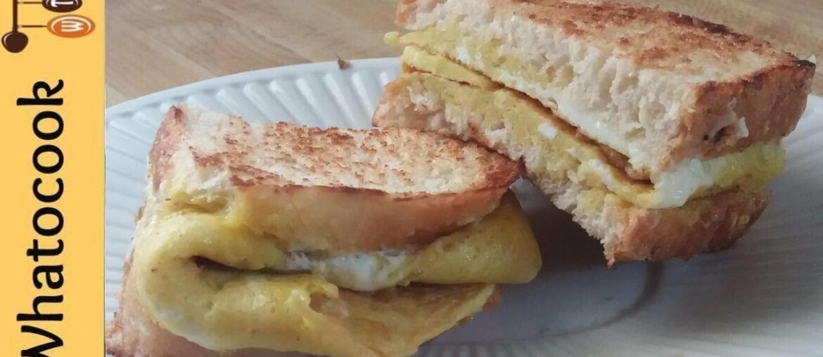 Easy French Toast Omelette Sandwich Recipe | #FlavorfulEatz | www.WhaTooCook.com Easy French Toast Omelette Sandwich Recipe | #FlavorfulEatz | www.WhaTooCook.com